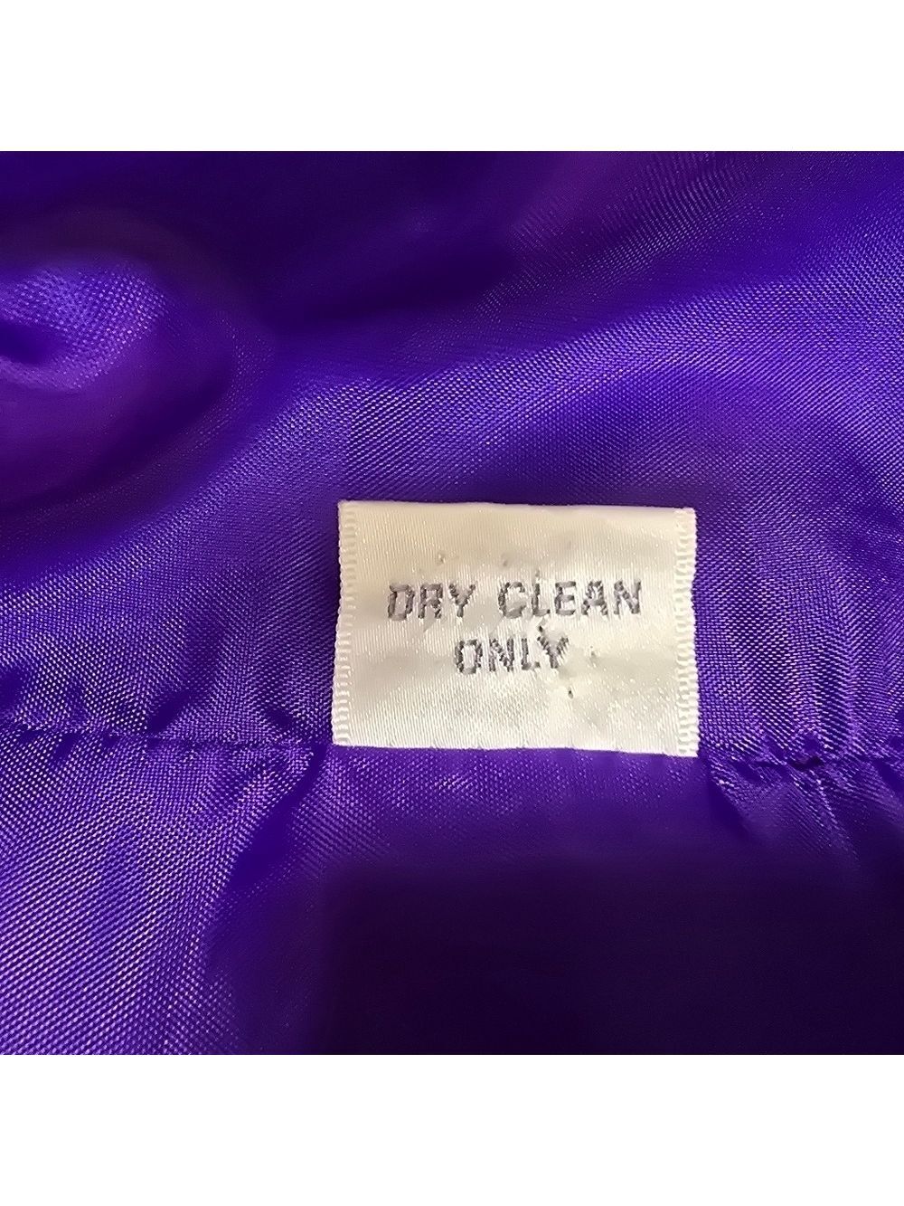 Lord & Taylor Purple Green Plaid Vintage Blazer Chunky Gold Buttons - Picture 10 of 14